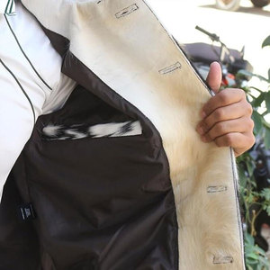 Chaqueta de Cuero Vacuno para Hombre, Estilo Urbano, Transpirable, Impermeable, Cálida, Personalizable para Invierno, Uso Casual, Precio Razonable - Product Image 4