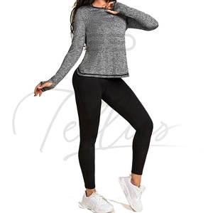 Nuevo Conjunto de Yoga de 3 Piezas Transpirable de Talla Grande para Mujer, Diseño de Última Moda, Unisex, Alta Calidad, Venta al por Mayor, Secado Rápido, Cintura Elástica - Product Image 2