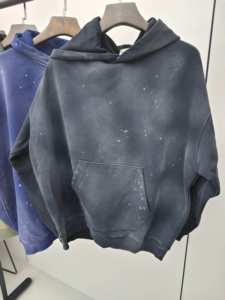 Sudadera con Capucha de Cachemira al por Mayor, Suéter de Invierno Tejido para Mujer, Sudadera con Capucha de Lana Merino con Cordón Ajustable - Product Image 2