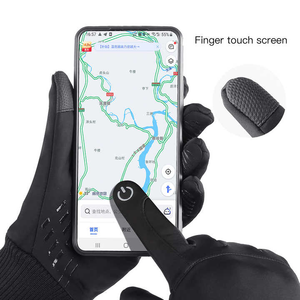 Gants d'hiver chauffants unisexes en suède pour moto et cyclisme, imperméables, compatibles écran tactile, pour la course - Vente en gros - Product Image 2