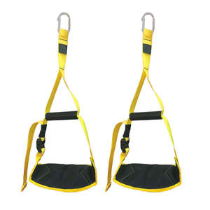 Sangles de suspension AB Crunch robustes personnalisées en gros, confortables en nylon pour la musculation et l'haltérophilie - Product Image 1