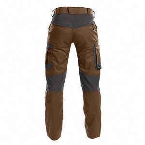 Men's Blue Breathable CE Certified <b>Work</b> Cargo <b>Pants</b> <b>Black</b> Reinforced Knees Pockets Abrasion Resistant Polyester Uniform Type - Product Image 5
