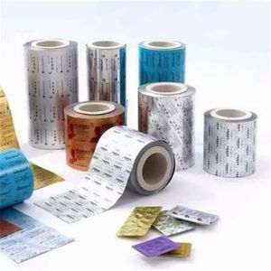 Tapa de aluminio con revestimiento de inducción de calor, semirrígida, de grado alimenticio 8011, para sellado de blísteres, con un grosor de 0.02-0.03 mm. - Product Image 5
