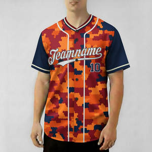 Conjunto de uniforme de béisbol con logotipo bordado del equipo, ropa deportiva de béisbol, conjunto de uniforme de softbol unisex a precios razonables. - Product Image 1