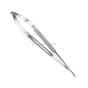 Porte-aiguilles micro-aiguilles manuels incurvés A-1 VERITAS de 18,5 cm, personnalisés OEM, réutilisables, instruments chirurgicaux pour sutures - Product Image 2
