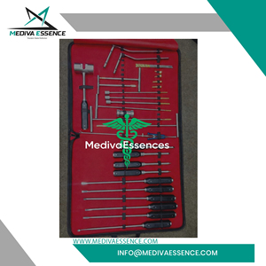 Kit Completo de Buccotomía, Instrumentos Dentales Equinos para Caballos, Reutilizables, de Acero Inoxidable Alemán, Herramientas Veterinarias Médicas Mediva - Product Image 3