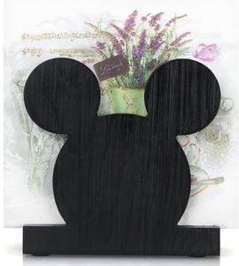 Porte-serviettes en bois mignon pour la décoration de table, porte-serviettes de cuisine, porte-serviettes à cocktail moderne, décoration de Noël pour la maison - Product Image 6