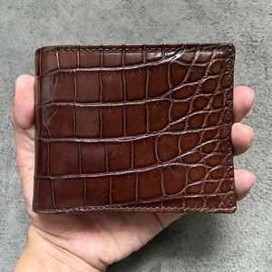 Portefeuilles en cuir pour hommes faits à la main, portefeuilles fins à double pliage avec protection RFID, vente en gros, fournisseur OEM, personnalisation de la marque, qualité d'exportation supérieure - Product Image 1
