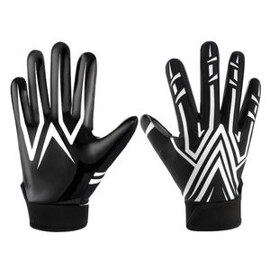 Gants de football américain personnalisés Gants récepteurs de football Gants de football américain avec poignée en latex - Product Image 4