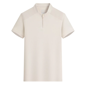 Wholesale Men's 165 GSM Moisture Wicking Quarter Zip Golf <b>T</b> <b>Shirts</b> Custom Logo Athletic Casual OEM ODM Factory Direct - Product Image 2