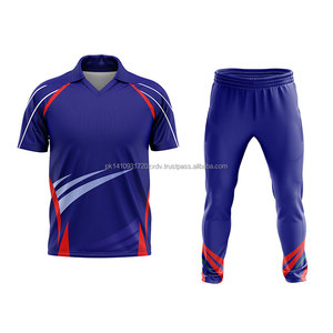 2025 nueva llegada ropa deportiva equipo Cricket uniforme OEM servicio manga corta Jersey y pantalones conjunto Cricket uniforme - Product Image 5