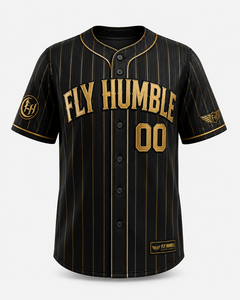 เสื้อเบสบอล Fly Humble สีขาวลายเส้น แขนยาว คอวี ผ้าตาข่ายระบายอากาศ สำหรับผู้ชาย ชุดกีฬา ป้องกันแบคทีเรีย โพลีเอสเตอร์ 100% - Product Image 2