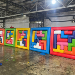Wholesale High Quality PVC Material <b>Inflatable</b> Puzzle & Block <b>Game</b> 2.5m x 2.5m Easy Setup Premium Manufacturer Viet Nam - Product Image 4