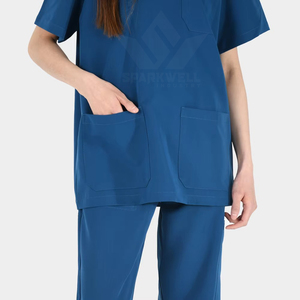 Blouses en sergé pour uniformes médicaux d'hôpital – Respirantes, confortables, vêtements de travail pour le secteur de la santé – Fournisseur ODM - Product Image 5