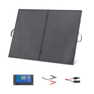 Pannello Solare Pieghevole 200W con Controller PWM 30A, Alta Efficienza 23%, Caricatore Solare Monocristallino Portatile Max 350W/400W - Product Image 1