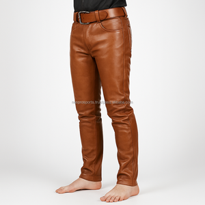 Pantalones Tácticos Unisex Personalizados de Cuero PU – Pantalones de Estilo Cargo de Cintura Alta de Cuero Sintético – Proveedor Mayorista de Marca Privada - Product Image 2