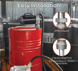 Oil Drum <b>Pump</b> AC Powered for Aerospace Applications - Product Image 2