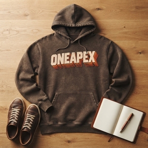 Sudaderas con Capucha Personalizadas Color Marrón 100% Algodón con Estampado Animal, Ropa Casual Urbana para Hombre, OEM ODM, Venta al Por Mayor - Product Image 4