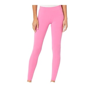 Leggings pour femmes respirants à taille haute, longueur intégrale, couleur unie, tricotés, 100% polyester, élasthanne, nylon, extensibles, style basique, toutes saisons - Product Image 6