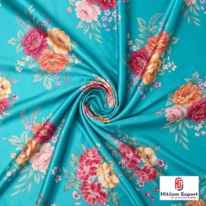 Printed Japan Satin Fabric Manufacturer Custom OEM ODM Apparel Bridal Home Textile Export Factory - Product Image 5