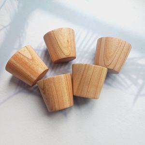 Ensemble de tasses à café et thé en bois, vente en gros, tasses à boire du Vietnam, naturel, écologique, en vrac de haute qualité - Product Image 1