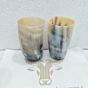 Verres à shot en corne de bœuf, design classique de luxe, écologiques et modernes, pour bière et hydromel, au meilleur prix. - Product Image 6