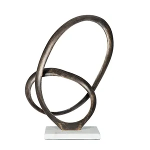 Escultura Metálica Premium Hecha a Mano, Producto Decorativo Elegante para Arquitectos, Diseñadores, Proyectos de Hostelería y Compradores Minoristas - Product Image 1