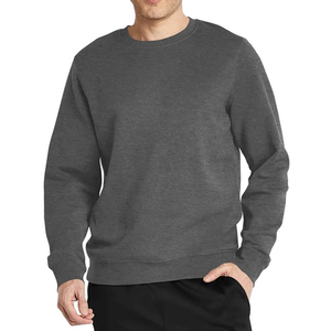 Sweat-shirt bleu col rond pour homme, coupe classique, respirant, en molleton de coton, idéal pour l'automne, meilleur prix. - Product Image 6