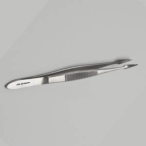 Puntas finas para extraer astillas y objetos extraños 12,5 cm de longitud Hunter Splinter Forceps Acero inoxidable de precisión - Product Image 3