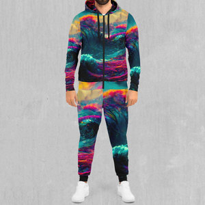 Survêtement d'hiver pour homme de qualité supérieure avec sublimation, matière extensible, coupe confortable, grande taille, design audacieux inspiré du sport - Product Image 1