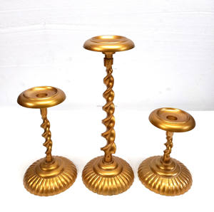 Support de chandelier en métal élégant intérieur/extérieur créatif, centre de table, support décoratif pour fête de mariage de Noël - Product Image 2