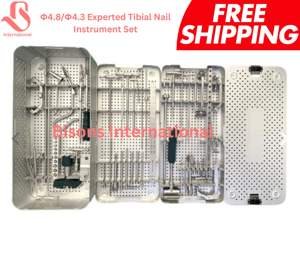 BISONS - Juego de Instrumentos Manuales de Acero Inoxidable para Clavos Tibiales Intramedulares, Venta al Por Mayor |   Instrumentos para Traumatología Ortopédica - Product Image 1