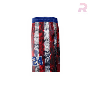 Uniformes de Baloncesto RAMF SPORTS, Nuevo Estilo, Diseño Personalizado, Transpirables, que Absorben la Humedad, de Secado Rápido, Tallas Grandes, 100% Poliéster - Product Image 4