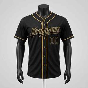 Camiseta de béisbol y sóftbol hecha en Pakistán, de secado rápido, transpirable, para hombre, en oferta. - Product Image 1