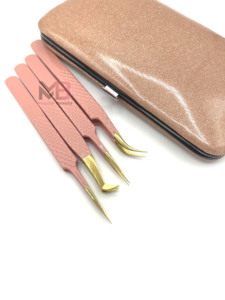 Nouvelles pinces à cils pour extensions de cils et soin des sourcils, pinces de précision antistatiques durables en acier inoxydable - Product Image 4
