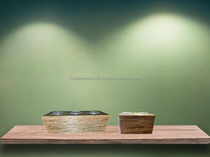 Soporte geométrico moderno de metal T-Light, soporte de vela decorativo minimalista para interiores de casas contemporáneas - Product Image 5