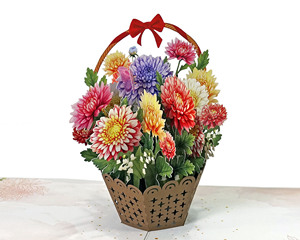 Fabricación de tarjetas 3D con diseño floral y diseño personalizado de tarjetas de felicitación del proveedor HMG - Product Image 2