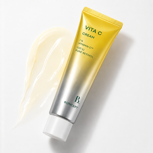 Vitamin C & Arbutin Brightening <b>Face</b> Cream with Glycerin 50ml Korean Skincare Moisturizer for Combination Skin - Product Image 6
