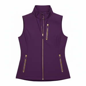 Chaleco Soft Shell Personalizado con Logotipo para Mujer, Ropa de Invierno, Sin Mangas, Cuello Alto, con Bolsillos, Chaleco Soft Shell para Mujer - Product Image 6