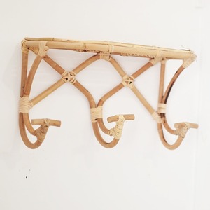 Estantes de Pared de Ratán para Organización del Hogar, Innovadores, Apilables, con Ganchos - Product Image 5