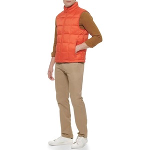 Classic Quilted Puffer <b>Vest</b> Men's Sleeveless Jacket Retail Ready Custom Tag Offer - Product Image 2