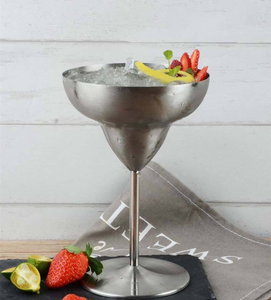 Gobelet à cocktail isotherme en acier inoxydable à double paroi, verre à vin isolé sous vide, gobelet à martini, margarita, verre à bière et à vin - Product Image 3