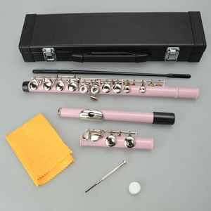 Flauto in Legno con Foro Aperto per Banda Concertistica in Rosa - Product Image 3