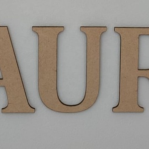 Decorative Eco-Friendly MDF Craft Letters Customized Polished Handmade Personalized Letters Set for DIY Home Decor Gifts - Product Image 6