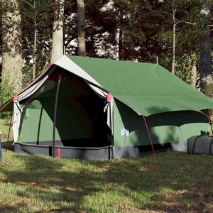 Tente de camping imperméable verte pour 2 personnes - Product Image 1