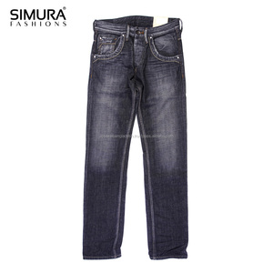 Jeans en denim à jambes larges pour femme, design tendance et élégant, qualité supérieure, vente en gros, éco-responsable, pas cher, achat en ligne - Product Image 2