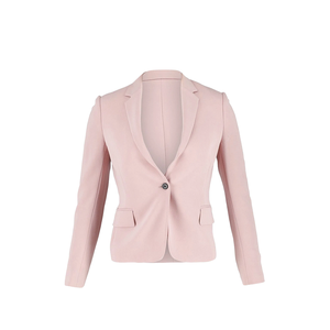 Blazer à un bouton pour femme très demandé, personnalisable avec logo OEM, fabricant de costumes de sororité, vente en gros pour le bureau et les affaires - Product Image 1