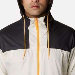 Custom Mens Lightweight Waterproof Windbreaker Jacket Hooded Color <b>Block</b> Sportswear Outdoor Zip Up Windproof Rain Coat Wholesale - Product Image 6