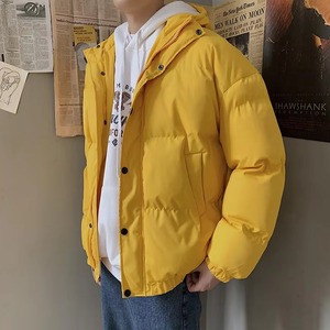 Chaqueta de Invierno 2022 para Hombre, Diseño Personalizado, con Capucha, Forro Polar, Efecto Burbuja, Resistente al Viento, Estilo Moderno - Product Image 3