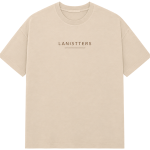 Camiseta de Cuello Redondo Oversize para Hombre, Manga Corta, Hombros Caídos, Corte Relajado, Estilo Casual Minimalista, Ropa Urbana, Venta al por Mayor, Camisetas Personalizadas - Product Image 1